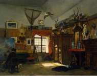 Moer Jean-Baptiste van Painters Studio  - Hermitage